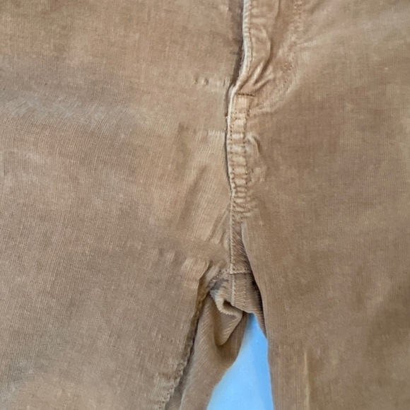 Lucky Brand Sofia Skinny Corduroy Pants Womens 10 Short  26" Inseam Light Brown - Picture 8 of 8